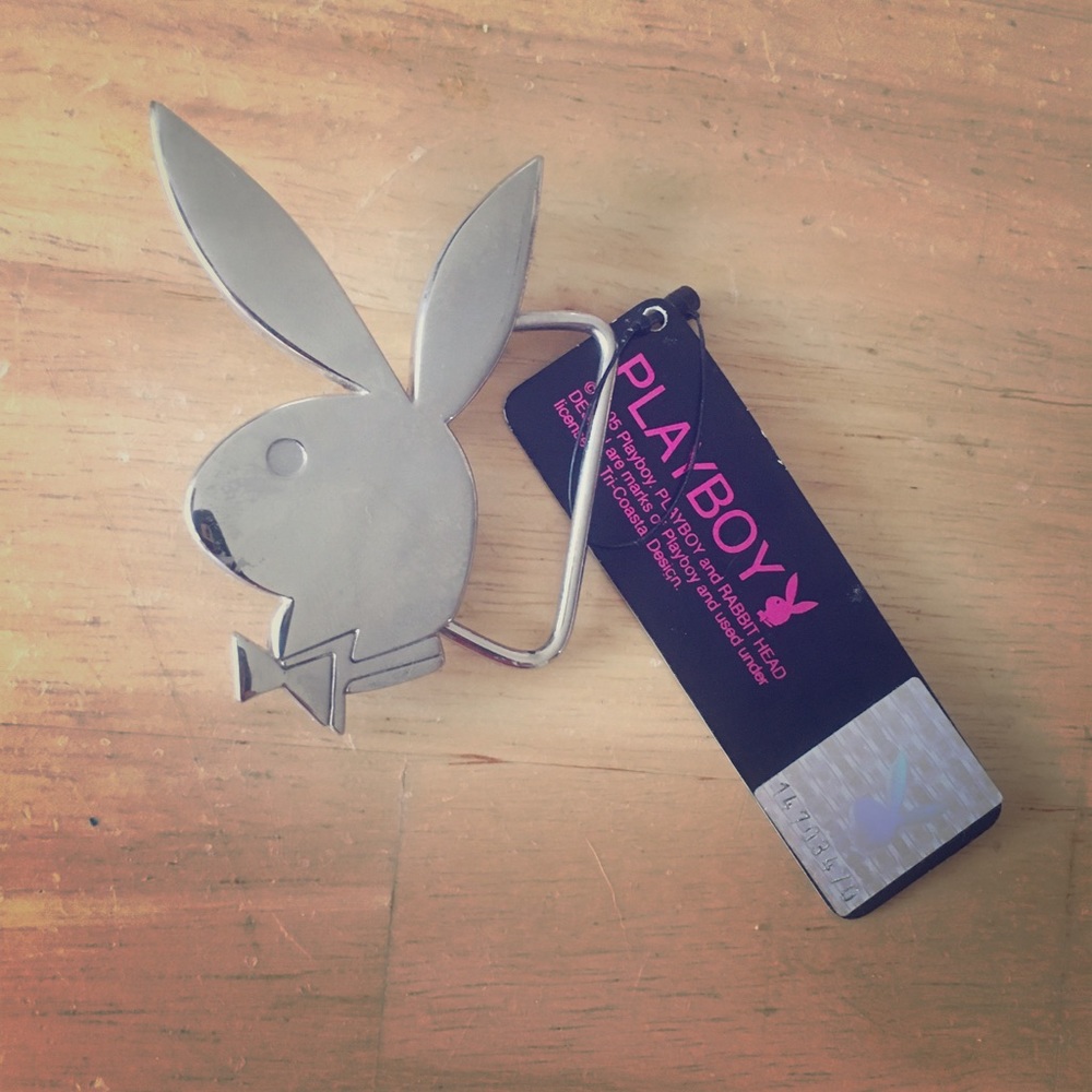 Playboy belt buckle
